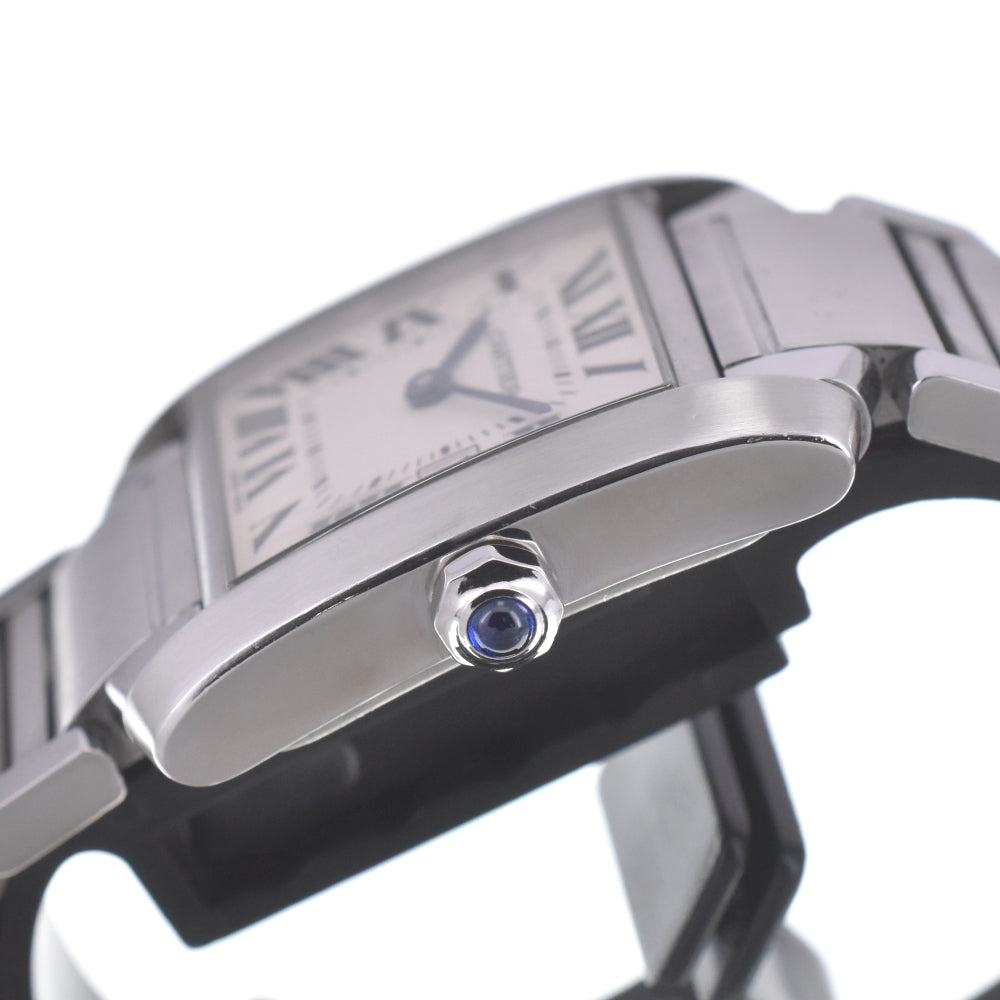 CARTIER Tank Francaise MM W51011Q3 Date Ivory Dial Quartz Unisex
 Watch P#140364