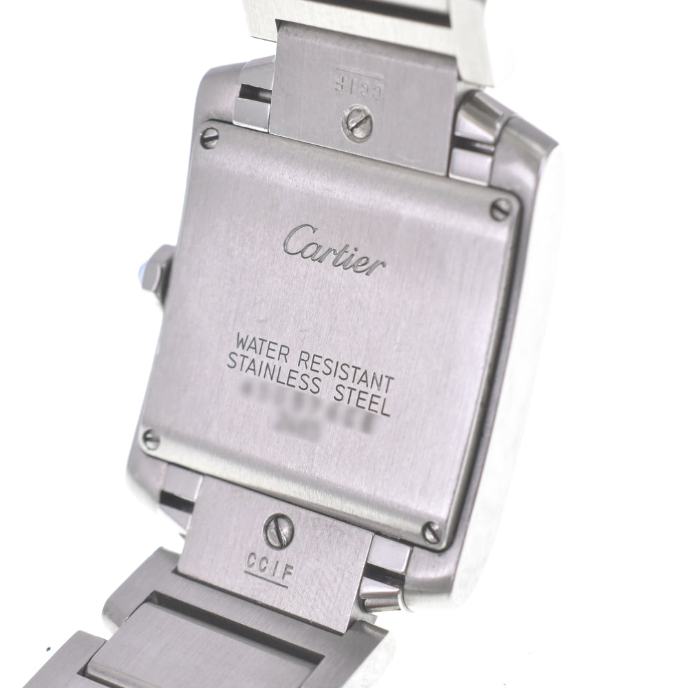 CARTIER Tank Francaise MM W51011Q3 Date Ivory Dial Quartz Unisex
 Watch P#140364