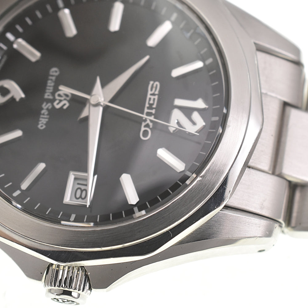 SEIKO Grand Seiko SBGX035/9F62-0A60 Date black Dial Quartz Men's
 Watch M#140365