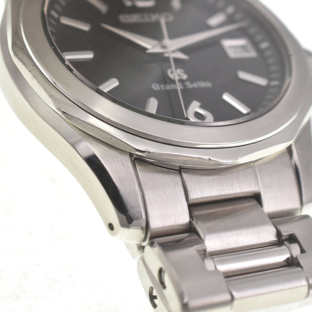 SEIKO Grand Seiko SBGX035/9F62-0A60 Date black Dial Quartz Men's
 Watch M#140365