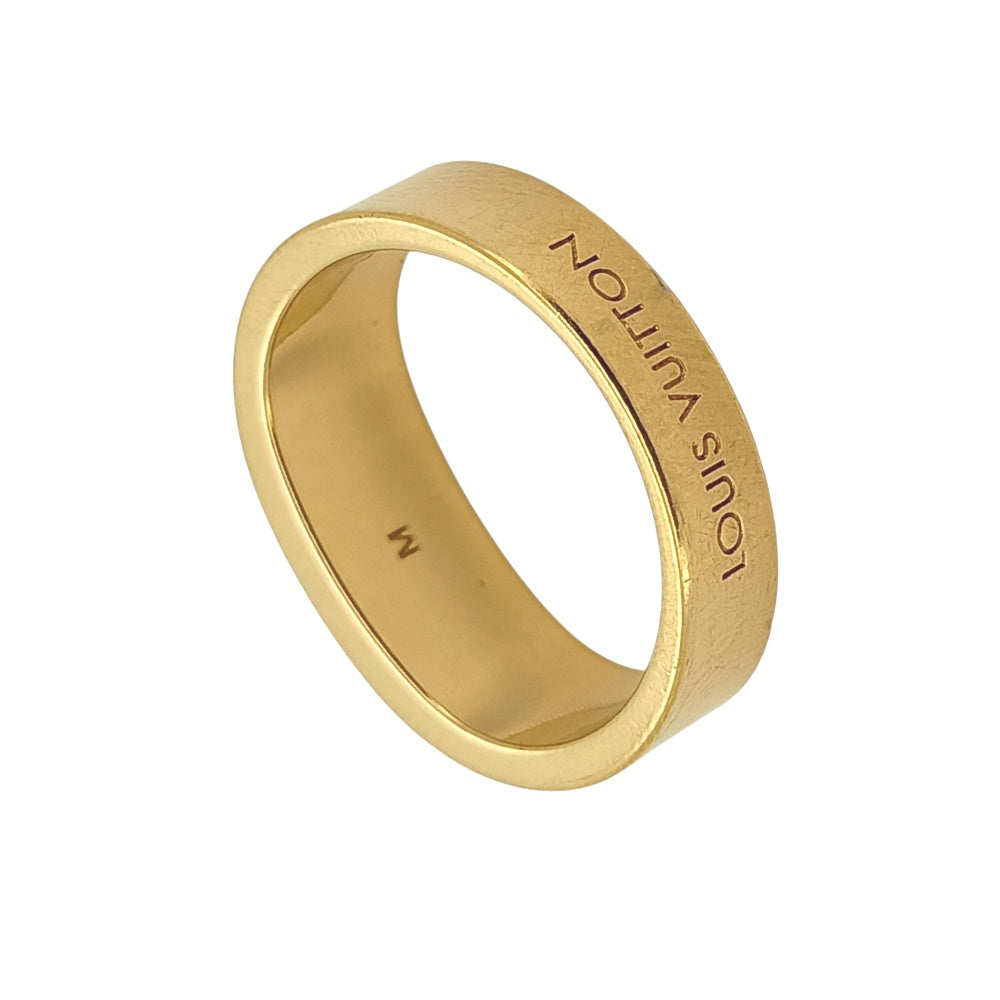 LOUIS VUITTON Berggimia Ring M66421 Size 53/JP13 Gold Plated Ladies
 jewelry S#140381