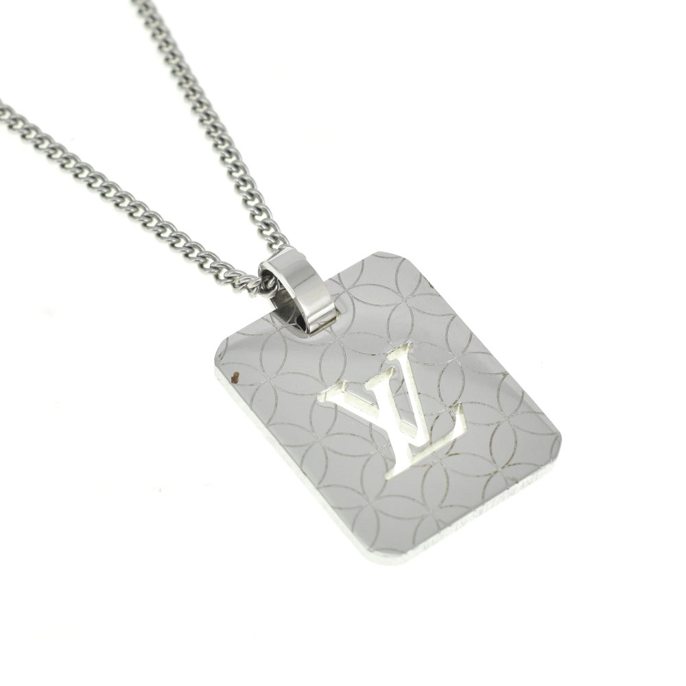 LOUIS VUITTON Pendant Necklace Champs Elysees M65452 steel Ladies
 jewelry S#140385
