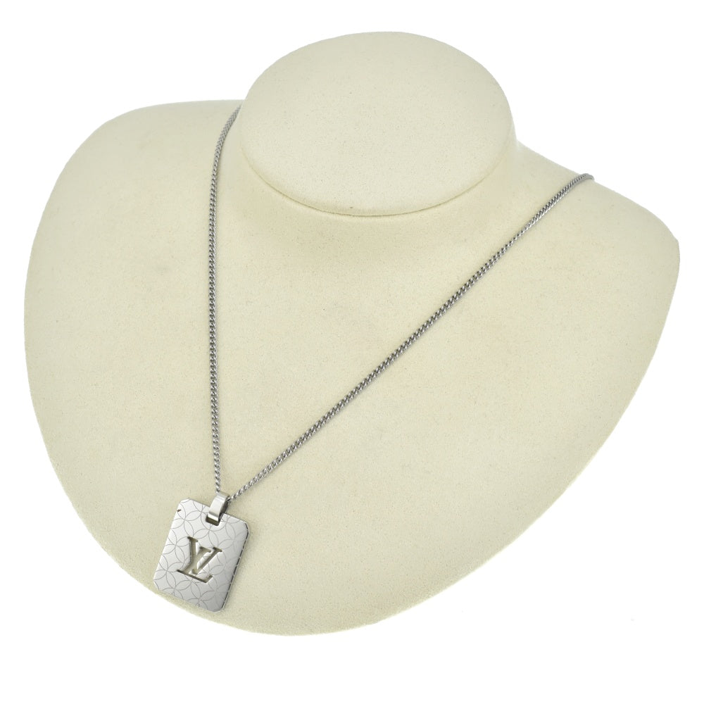 LOUIS VUITTON Pendant Necklace Champs Elysees M65452 steel Ladies
 jewelry S#140385