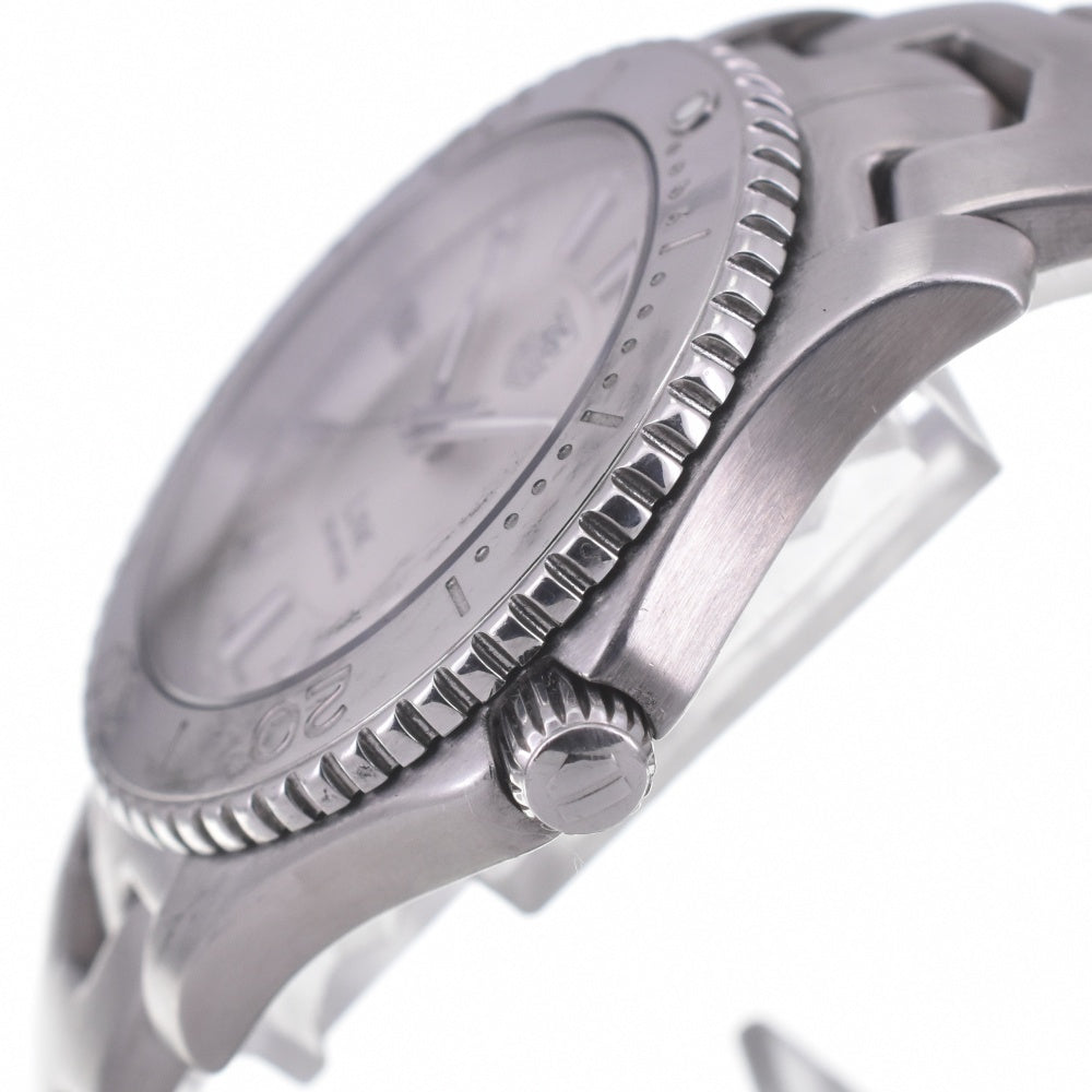 TAG HEUER Link WJ1111.BA0570 Date Silver Dial Quartz Men's
 Watch Q#141089