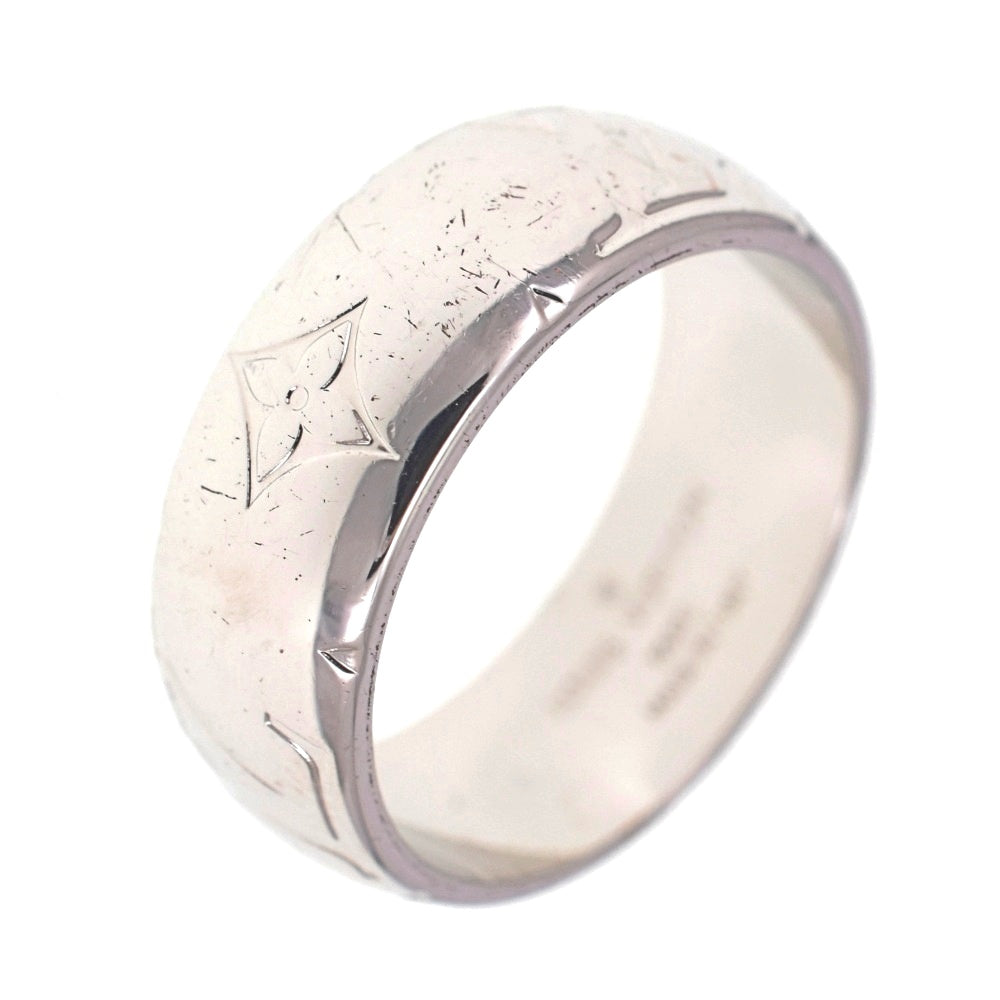 LOUIS VUITTON Ring Necklace M62485 Size 59 JP19 Metal Silver Ring only Men's
 jewelry S#140395