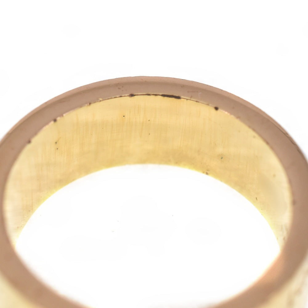 LOUIS VUITTON Berg LV Instinct Ring M00514 Size 62 JP22 Gold Plated Men's
 jewelry S#140399