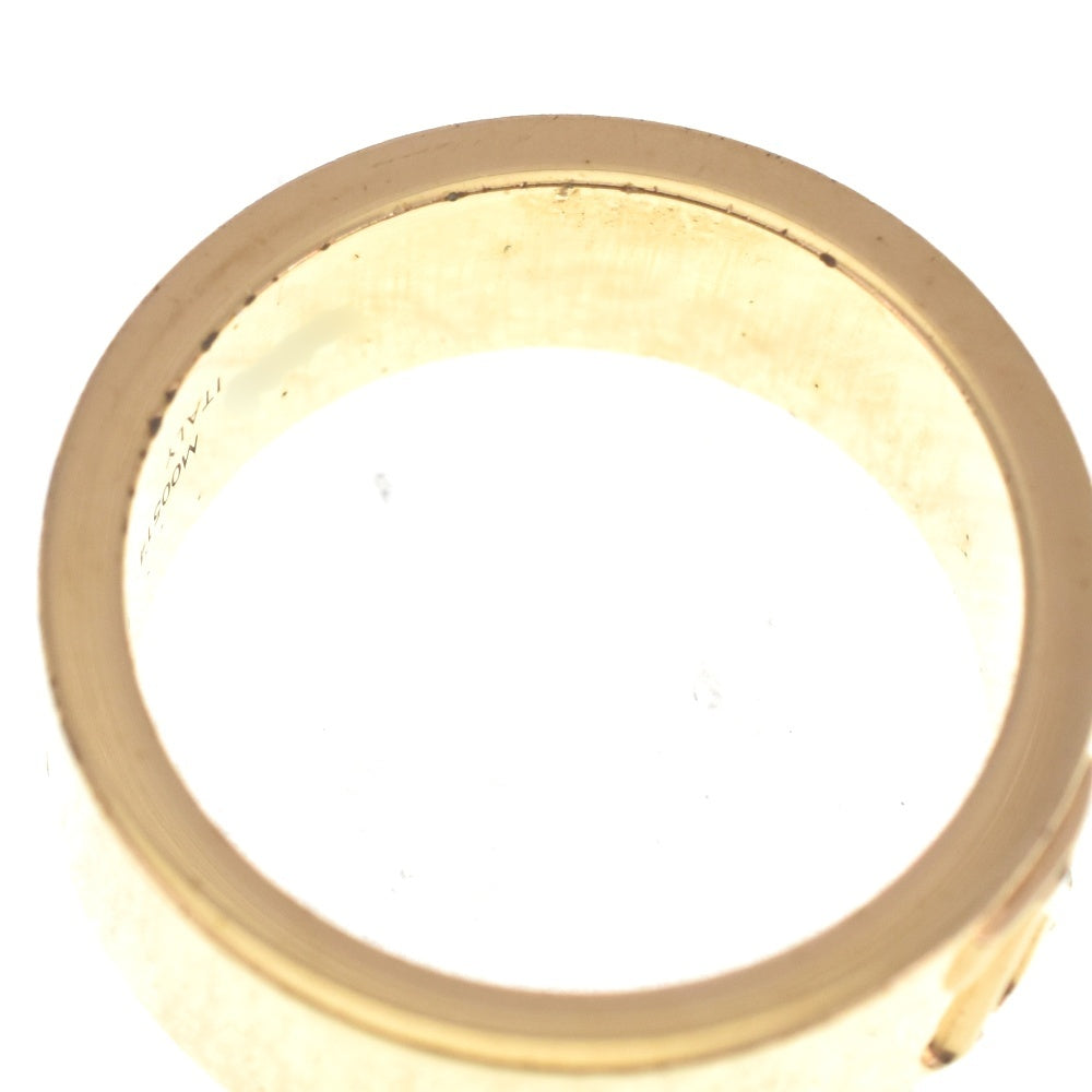 LOUIS VUITTON Berg LV Instinct Ring M00514 Size 62 JP22 Gold Plated Men's
 jewelry S#140399