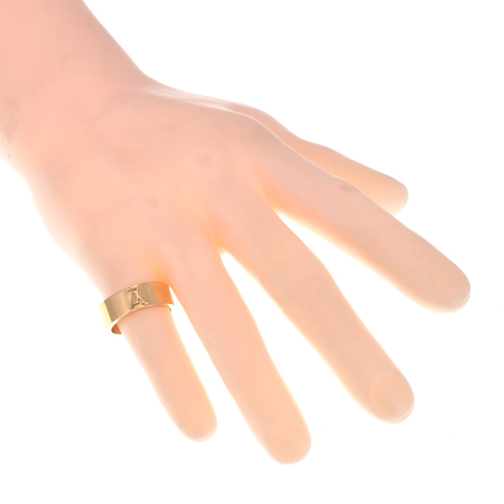 LOUIS VUITTON Berg LV Instinct Ring M00514 Size 62 JP22 Gold Plated Men's
 jewelry S#140399