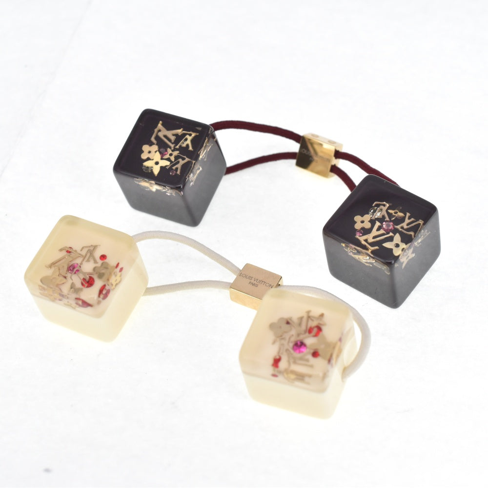 LOUIS VUITTON Hair Cube Uncle JohnHair rubber Ladies
 Accessories T#140410
