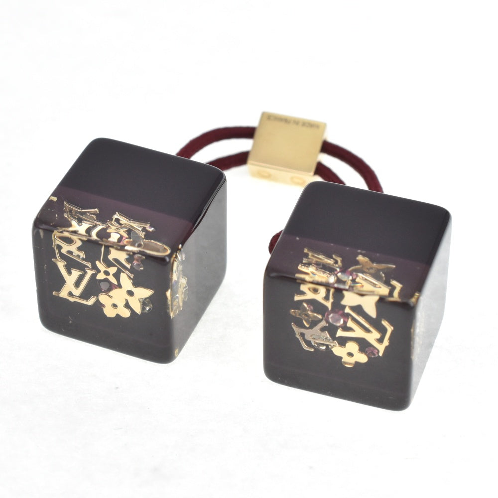 LOUIS VUITTON Hair Cube Uncle JohnHair rubber Ladies
 Accessories T#140410