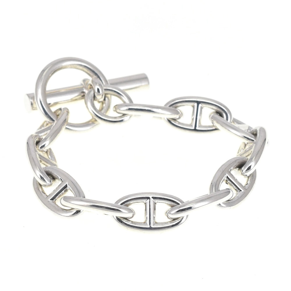HERMES Chaine d'Ancre GM Bracelet SV925 11 frames Ladies
 jewelry S#140416
