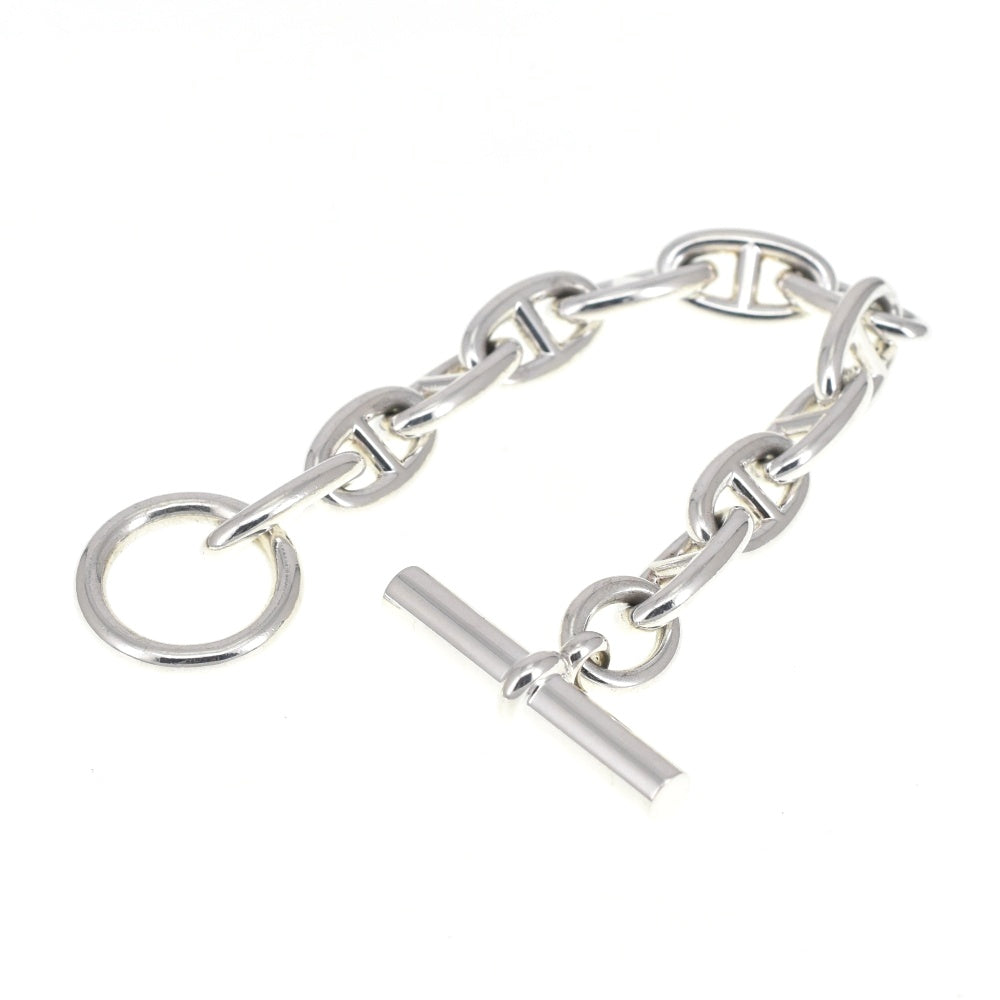HERMES Chaine d'Ancre GM Bracelet SV925 11 frames Ladies
 jewelry S#140416
