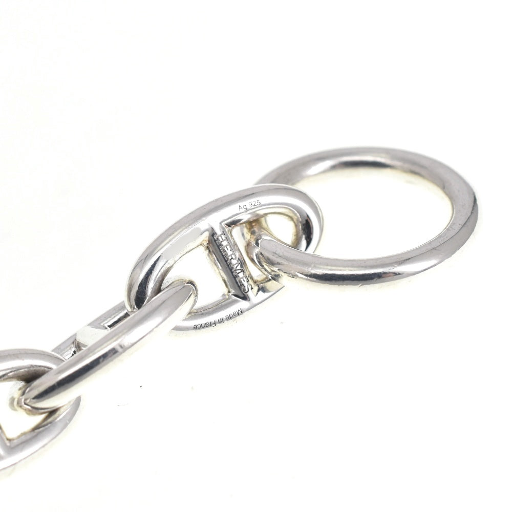 HERMES Chaine d'Ancre GM Bracelet SV925 11 frames Ladies
 jewelry S#140416