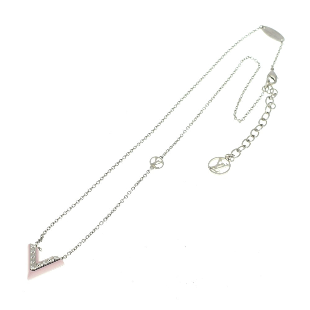 LOUIS VUITTON M63182 Necklace Essential V Ladies
 jewelry S#140419