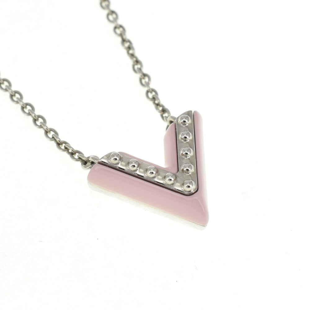 LOUIS VUITTON M63182 Necklace Essential V Ladies
 jewelry S#140419