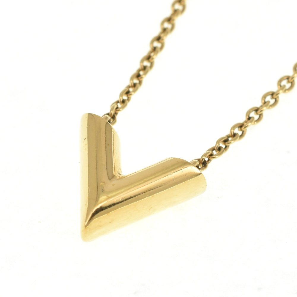 LOUIS VUITTON M61083 Necklace Essential V Ladies
 jewelry S#140420