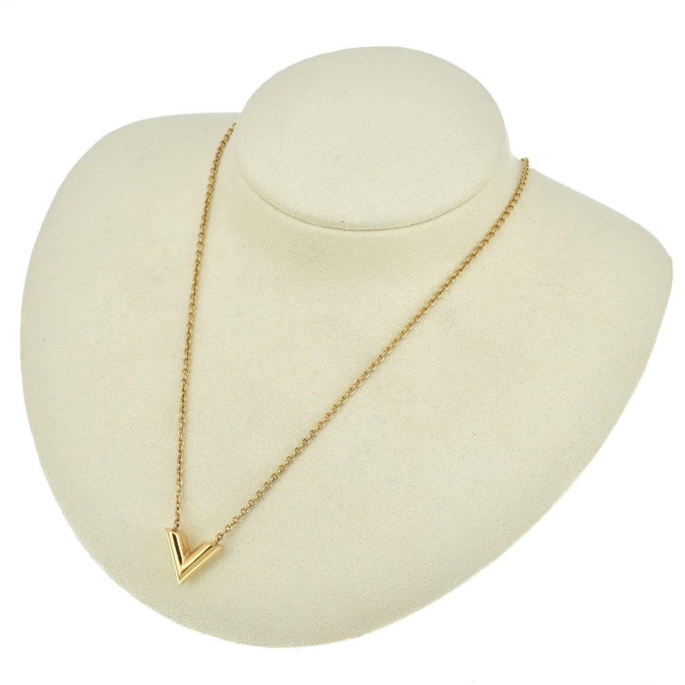 LOUIS VUITTON M61083 Necklace Essential V Ladies
 jewelry S#140420