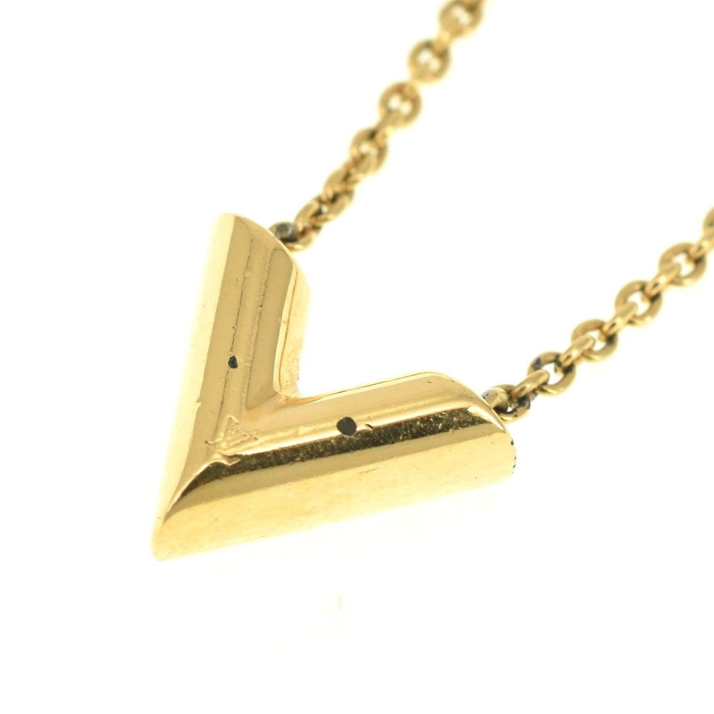 LOUIS VUITTON M61083 Necklace Essential V Ladies
 jewelry S#140425