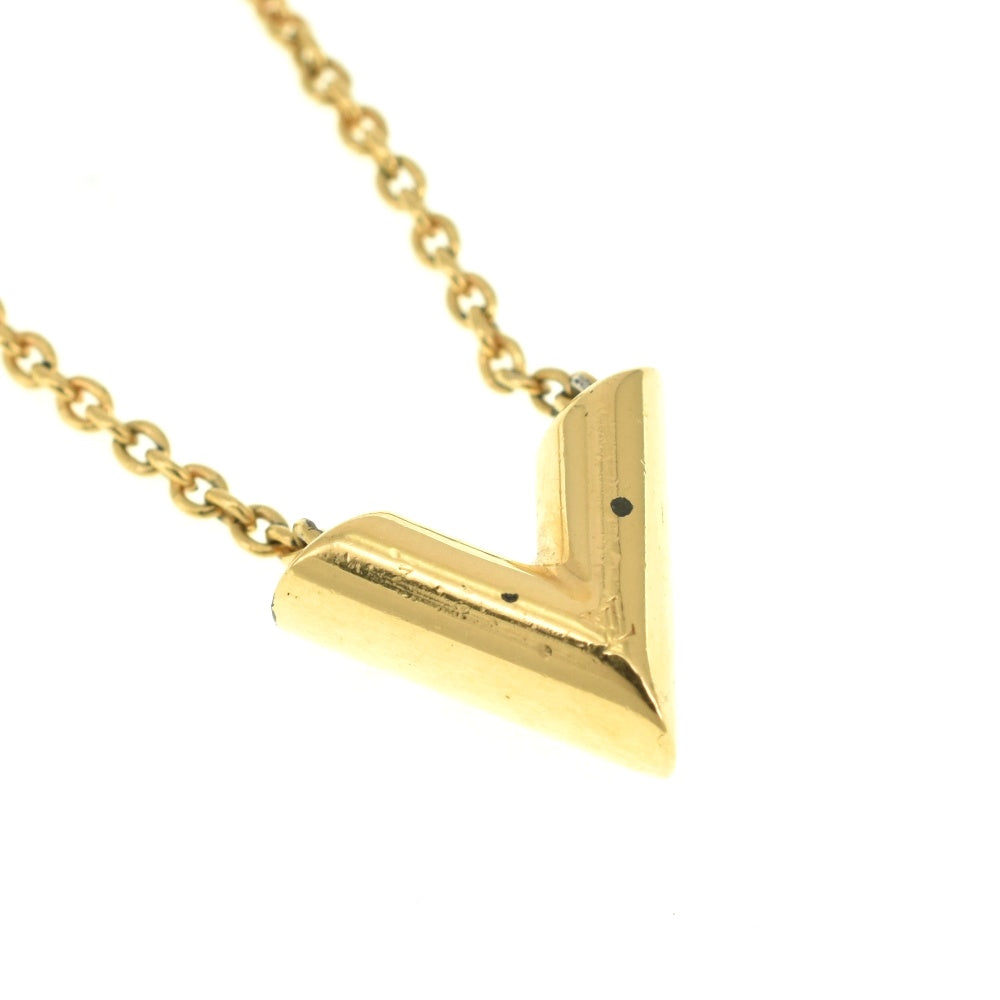 LOUIS VUITTON M61083 Necklace Essential V Ladies
 jewelry S#140425