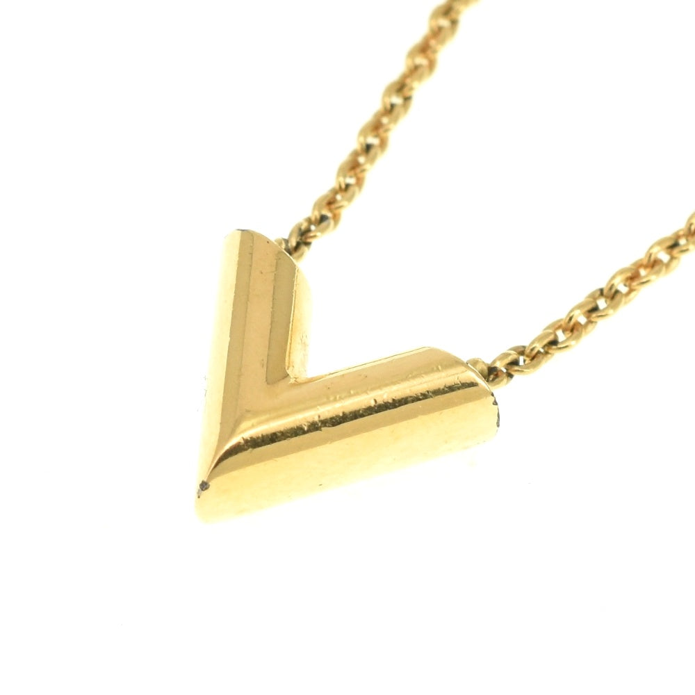 LOUIS VUITTON M61083 Necklace Essential V Ladies
 jewelry S#140425