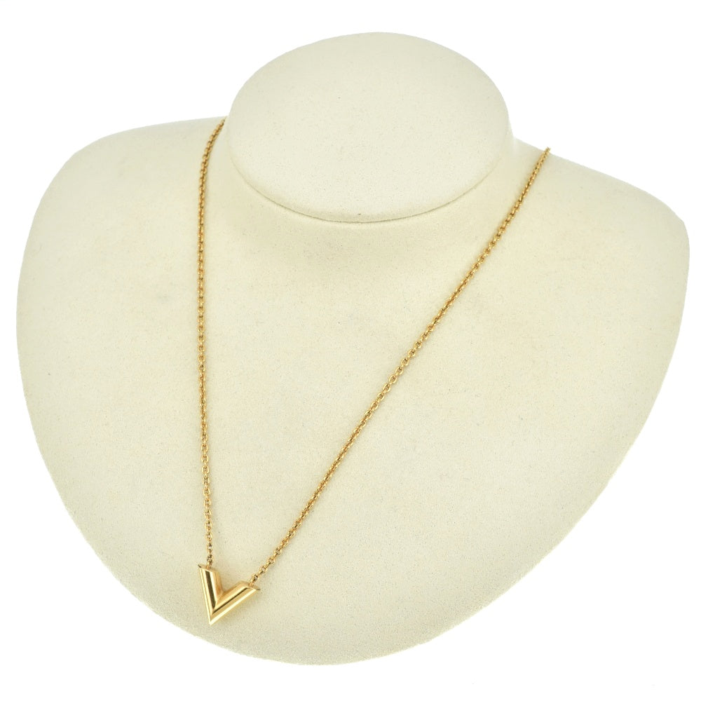 LOUIS VUITTON M61083 Necklace Essential V Ladies
 jewelry S#140425