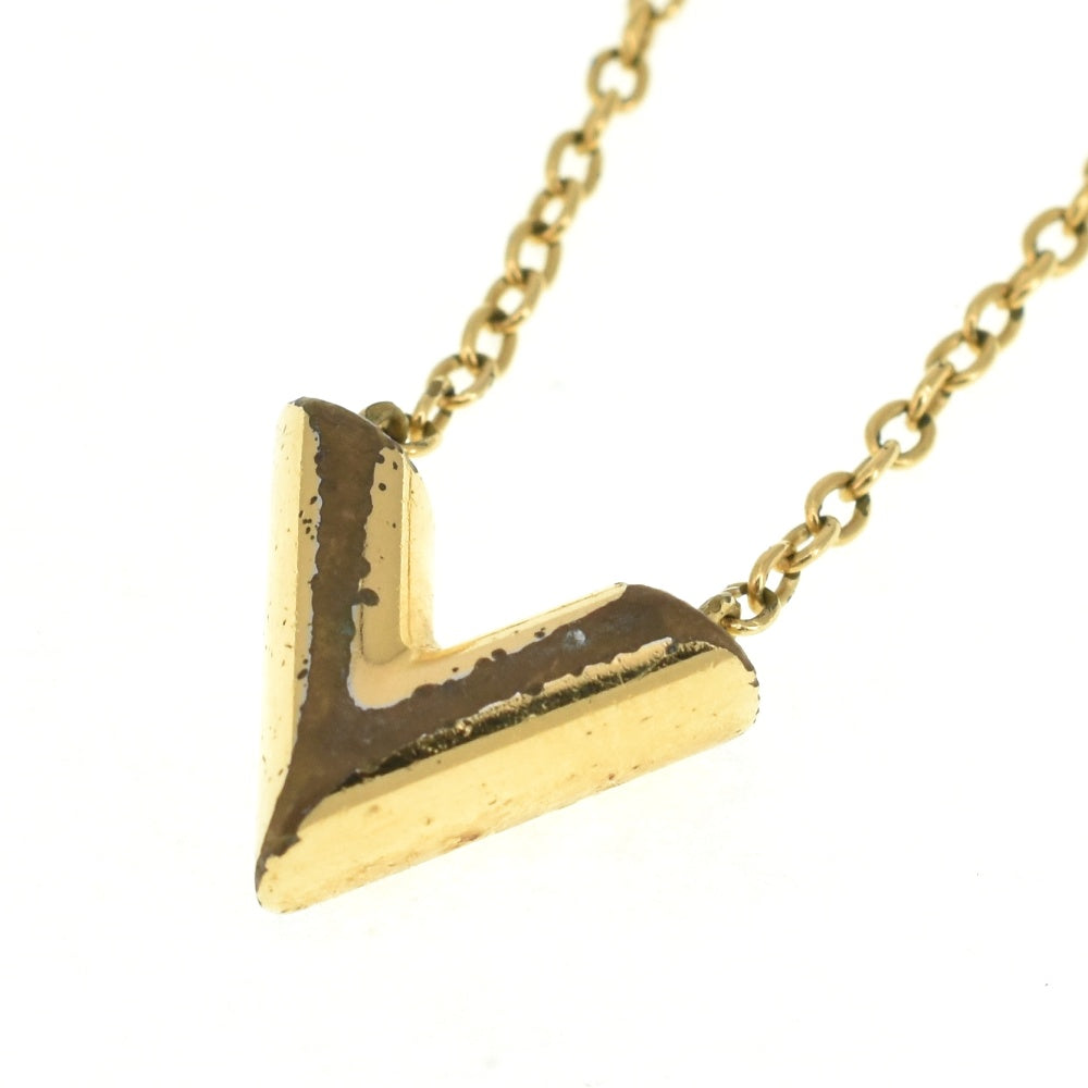 LOUIS VUITTON M61083 Necklace Essential V Ladies
 jewelry S#140433