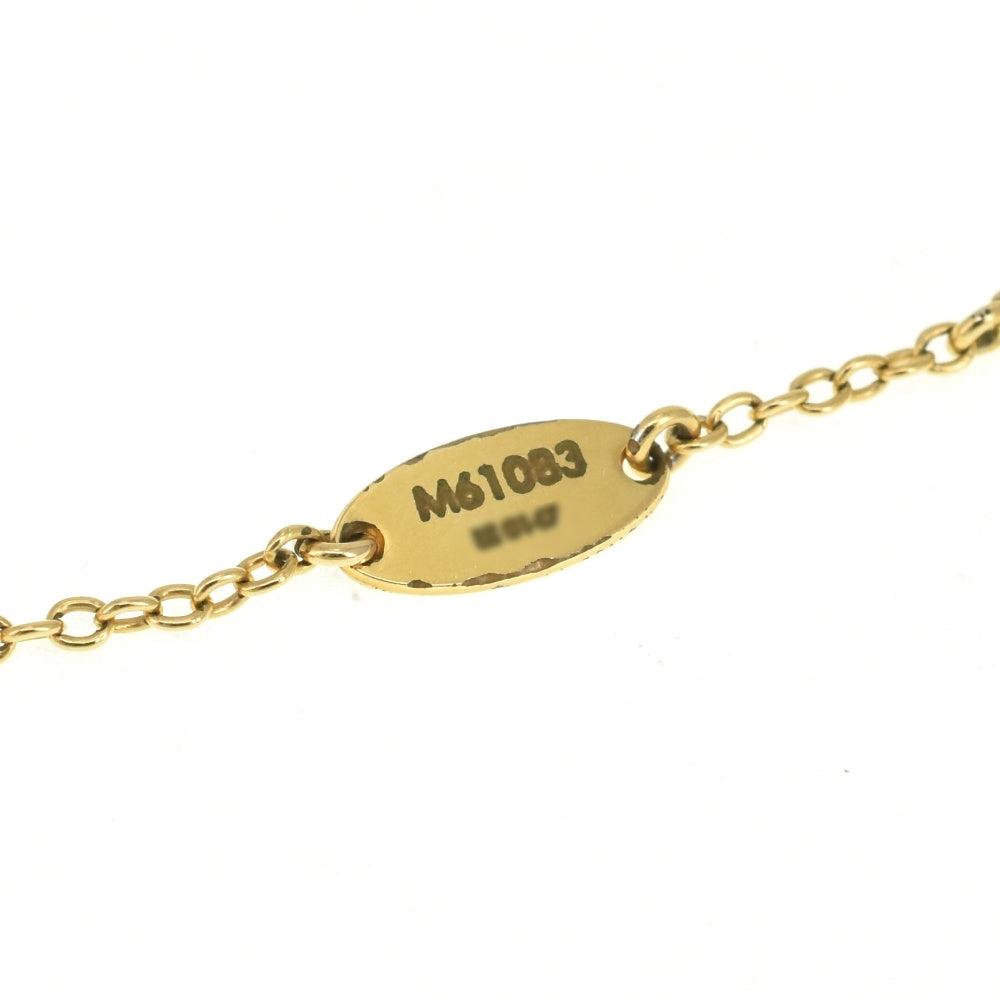 LOUIS VUITTON M61083 Necklace Essential V Ladies
 jewelry S#140433