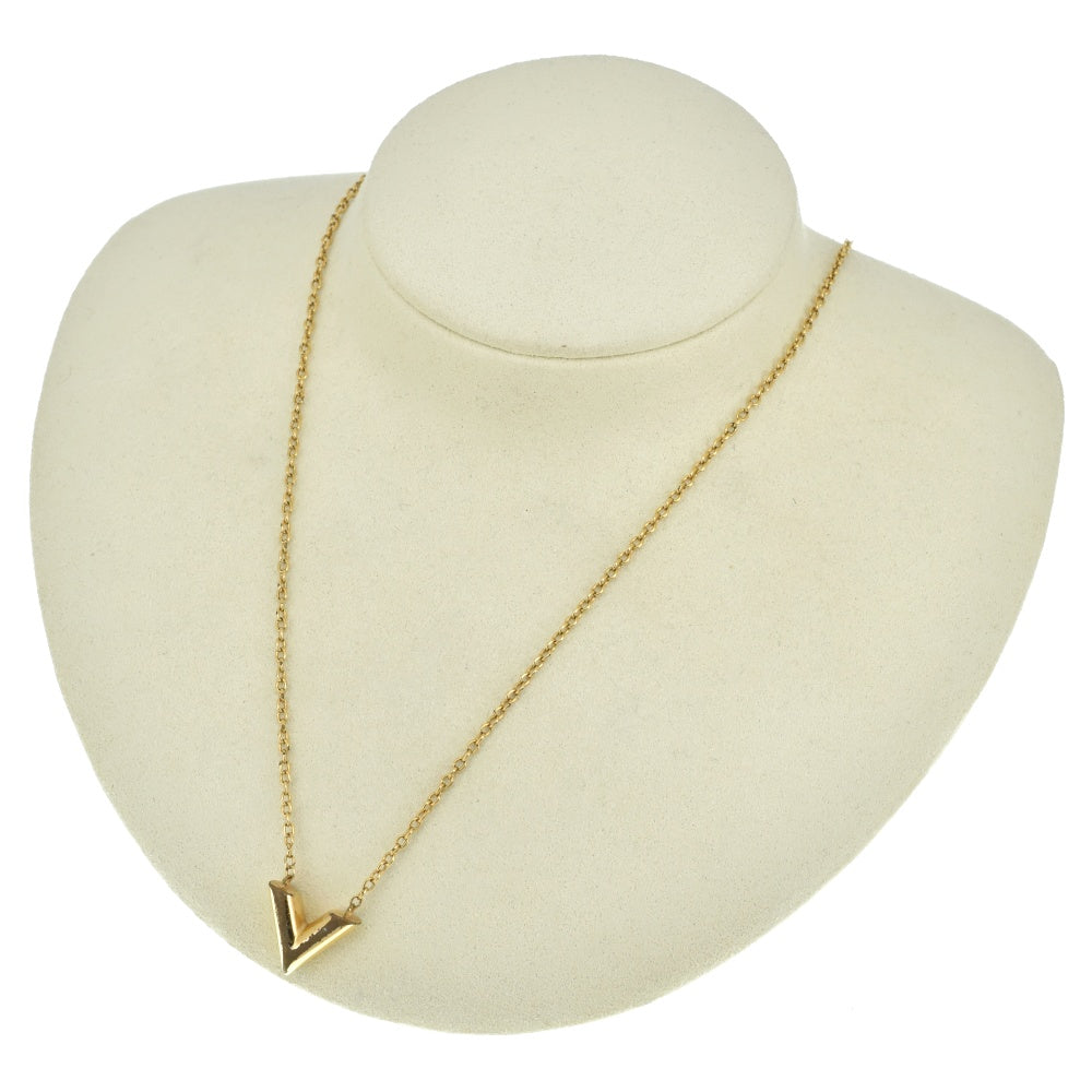 LOUIS VUITTON M61083 Necklace Essential V Ladies
 jewelry S#140433