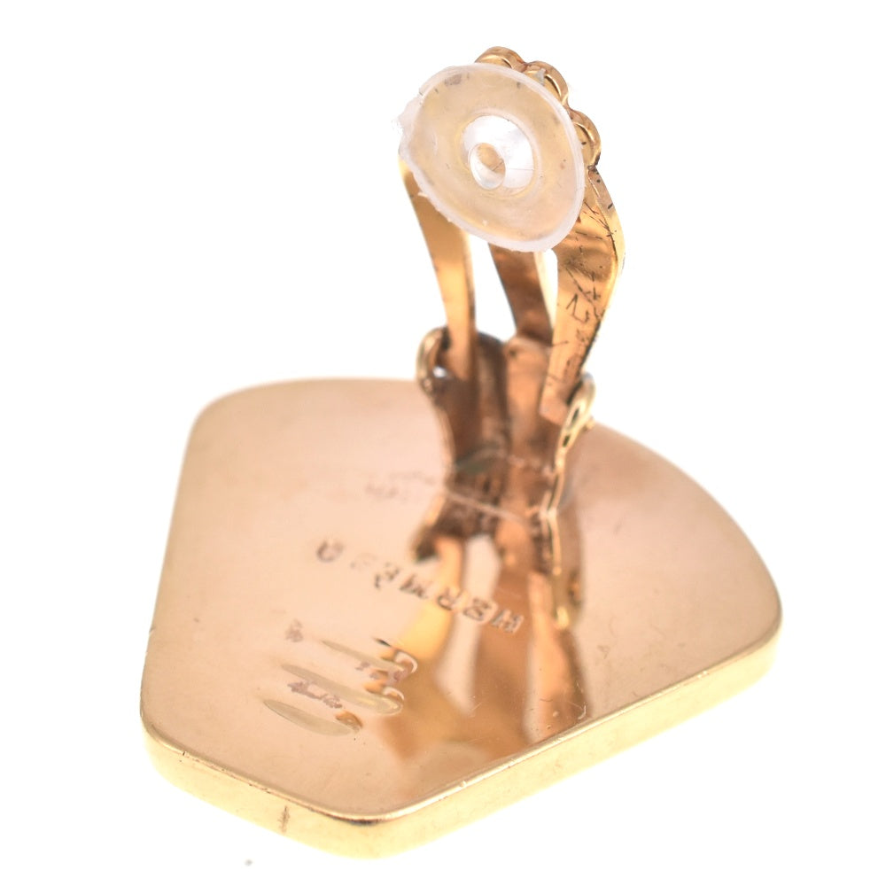 HERMES Emaille Earring Ladies
 jewelry S#140437