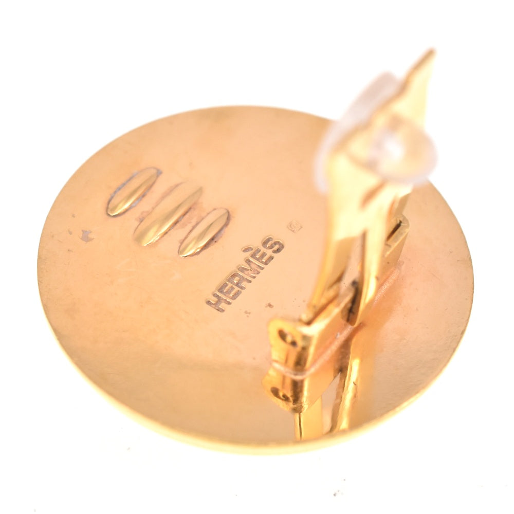 HERMES Emaille Earring Ladies
 jewelry S#140438