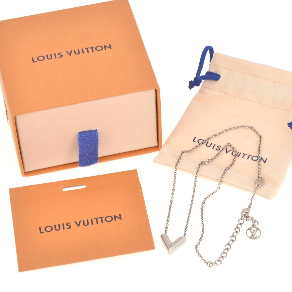 LOUIS VUITTON Necklace Essential V M63197 metal Ladies
 jewelry S#140452