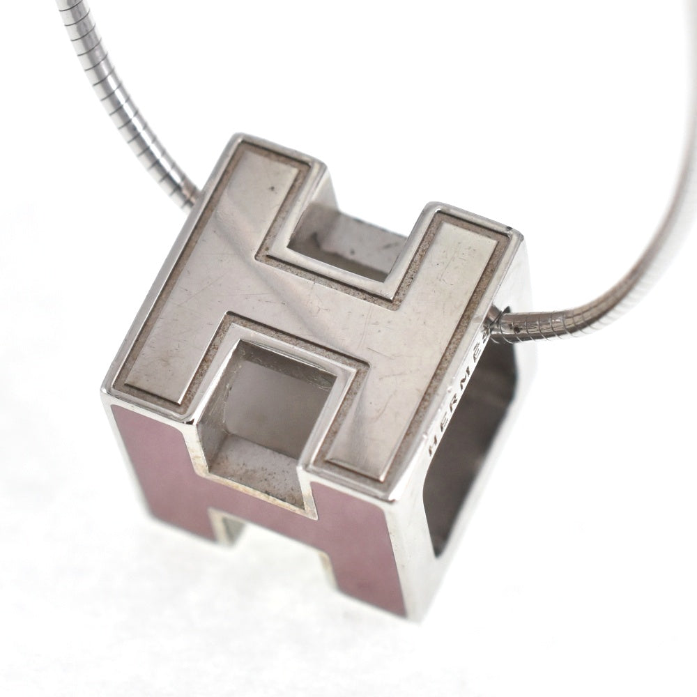 HERMES H cube Necklace New Type Ladies
 jewelry S#140453