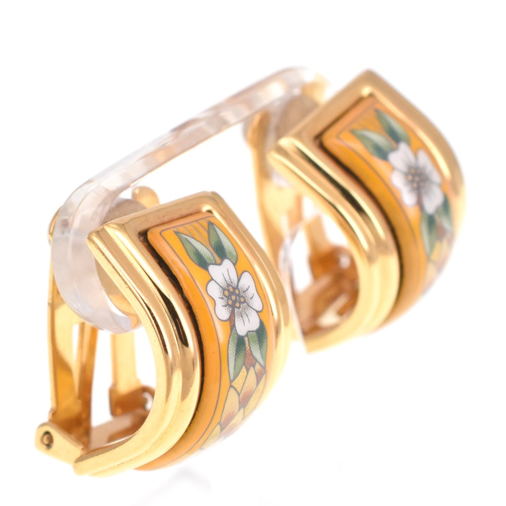HERMES Emaille Earring Ladies
 jewelry S#140461