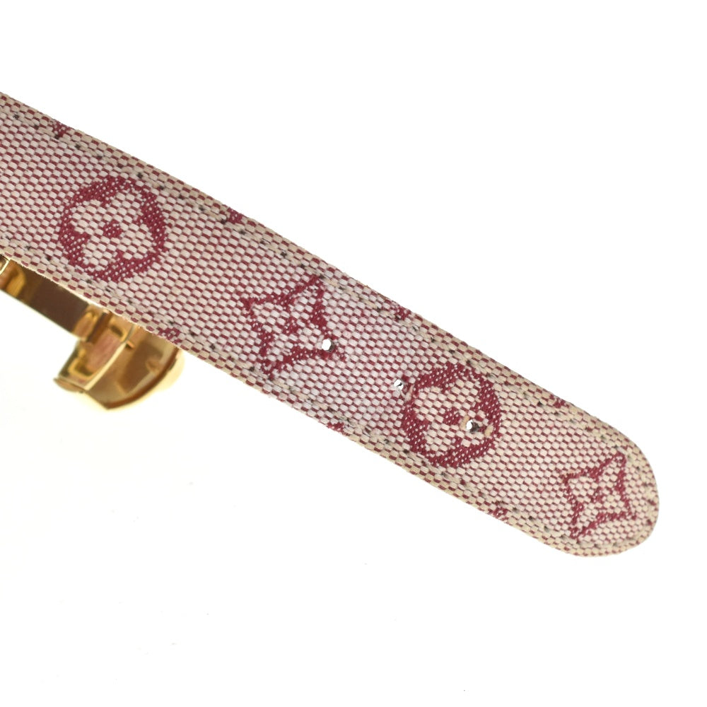 LOUIS VUITTON Monogram M64459 Bracelet Good Luck Ladies
 jewelry S#140465