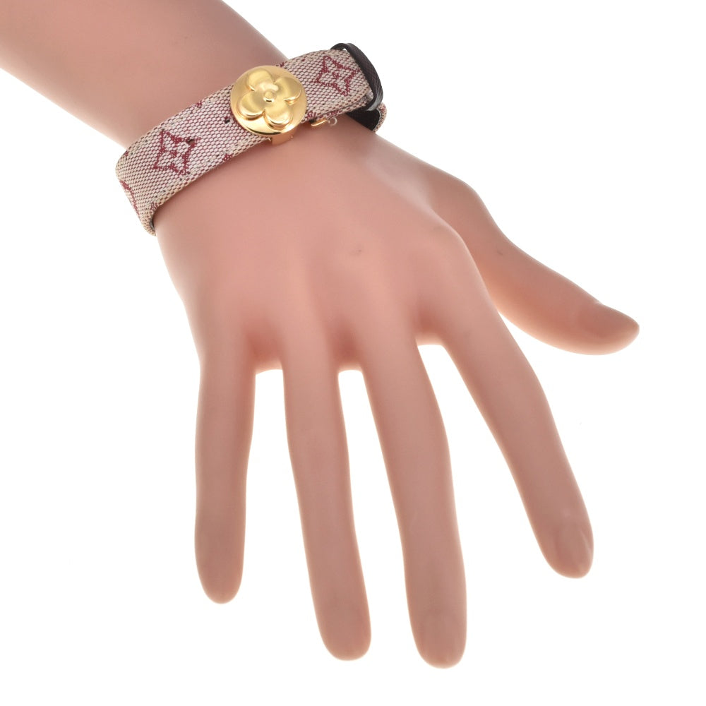 LOUIS VUITTON Monogram M64459 Bracelet Good Luck Ladies
 jewelry S#140465