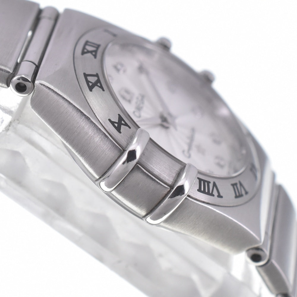 with paper OMEGA Constellation Mini 1562.36 12P diamond Silver Dial Quartz Ladies
 Watch O#140475