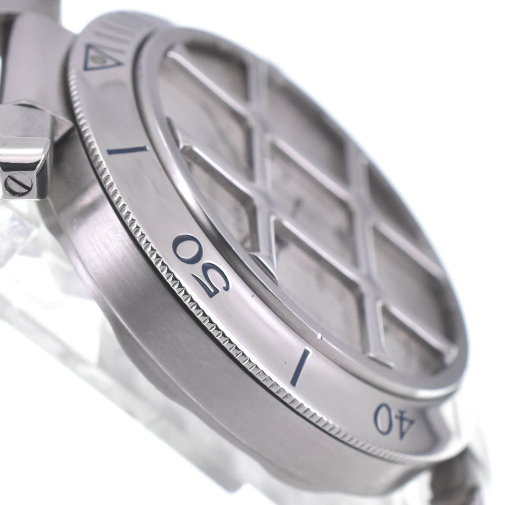 CARTIER Pasha 38 grid W31040H3 Date Silver Dial Automatic Men's
 Watch P#140481