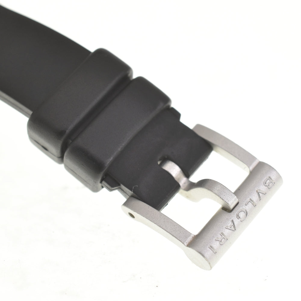 BVLGARI aluminum AL29TA Date black Dial Quartz Ladies
 Watch M#140501