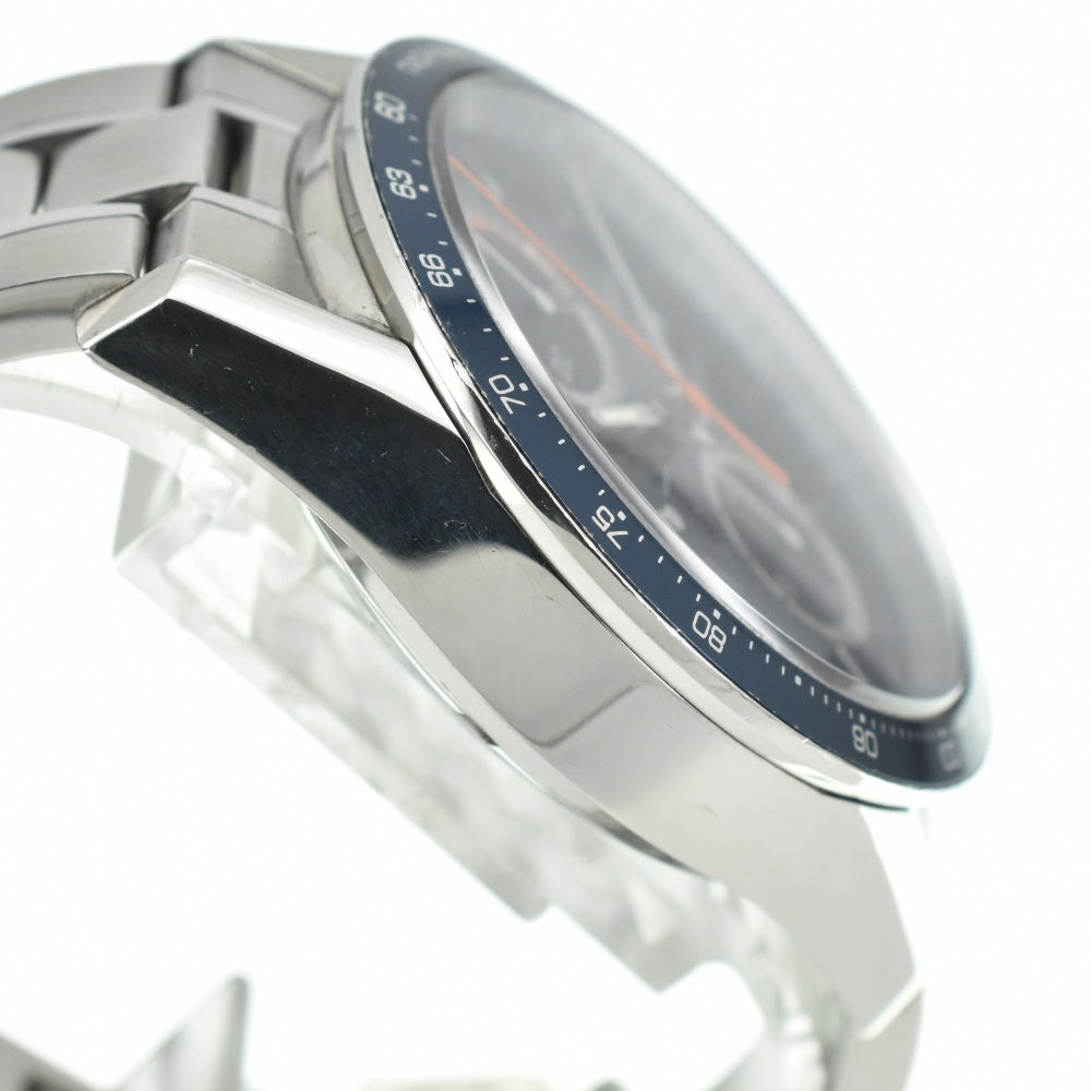 TAG HEUER Carrera CV2015 Chronograph Date see-through back blue Dial Automatic Men's
 Watch M#140502