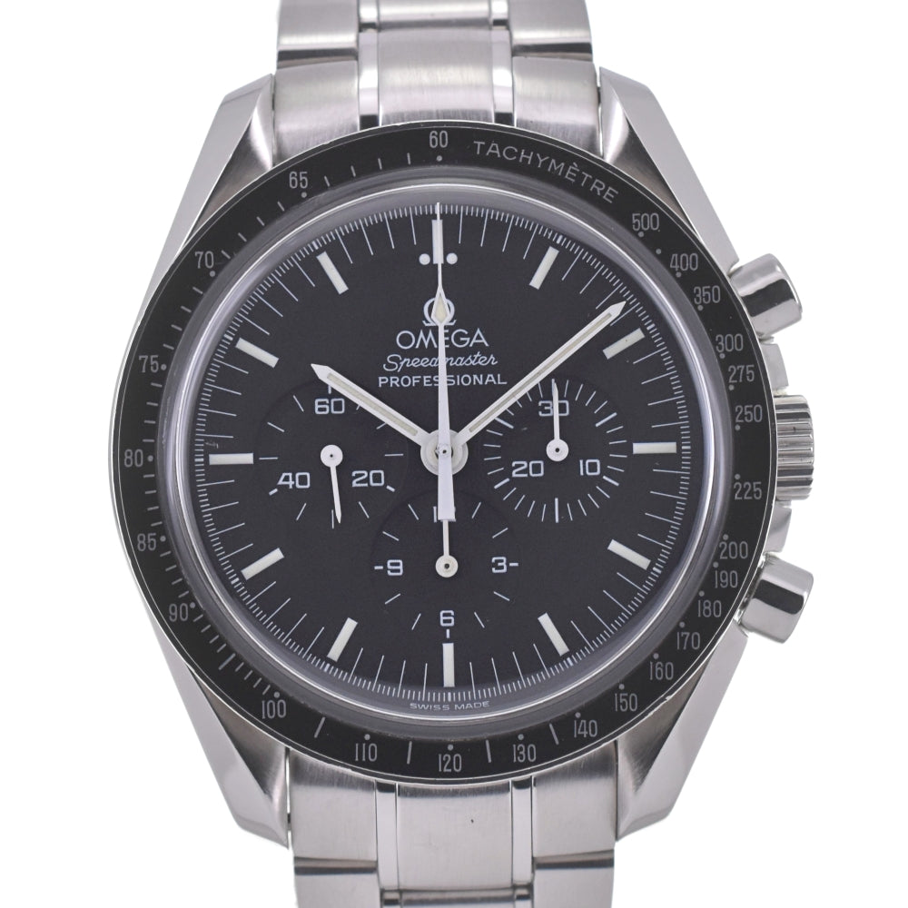 OMEGA Speedmaster Professional Moon Watch 3572.50 see-through back black Dial Hand Winding Men's
 Watch N#140511