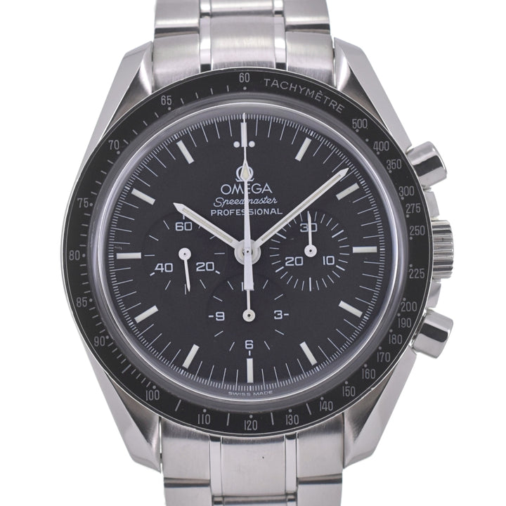 OMEGA Speedmaster Professional Moon Watch 3572.50 see-through back black Dial Hand Winding Men's
 Watch N#140511