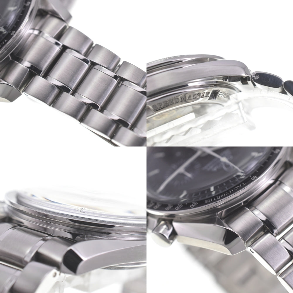 OMEGA Speedmaster Professional Moon Watch 3572.50 see-through back black Dial Hand Winding Men's
 Watch N#140511