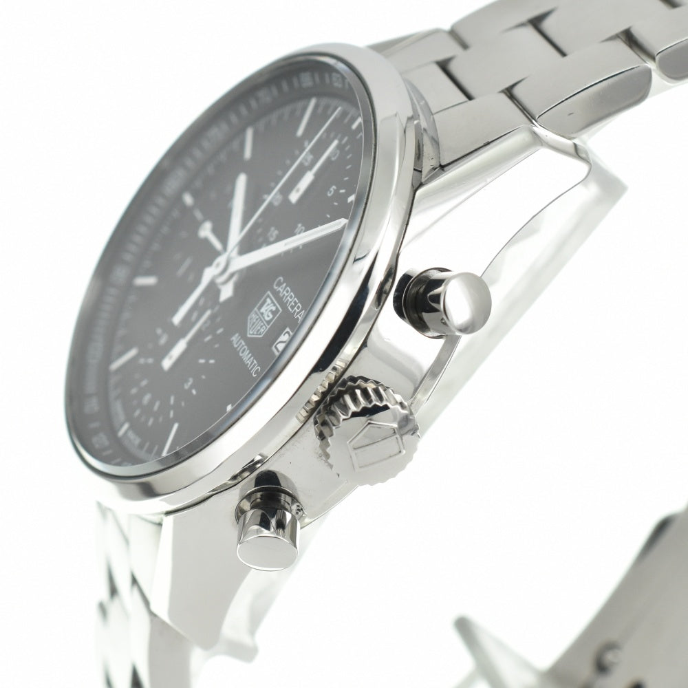 TAG HEUER Carrera CAR2210.BA0721 Chronograph Date black Dial Automatic Men's
 Watch M#140515