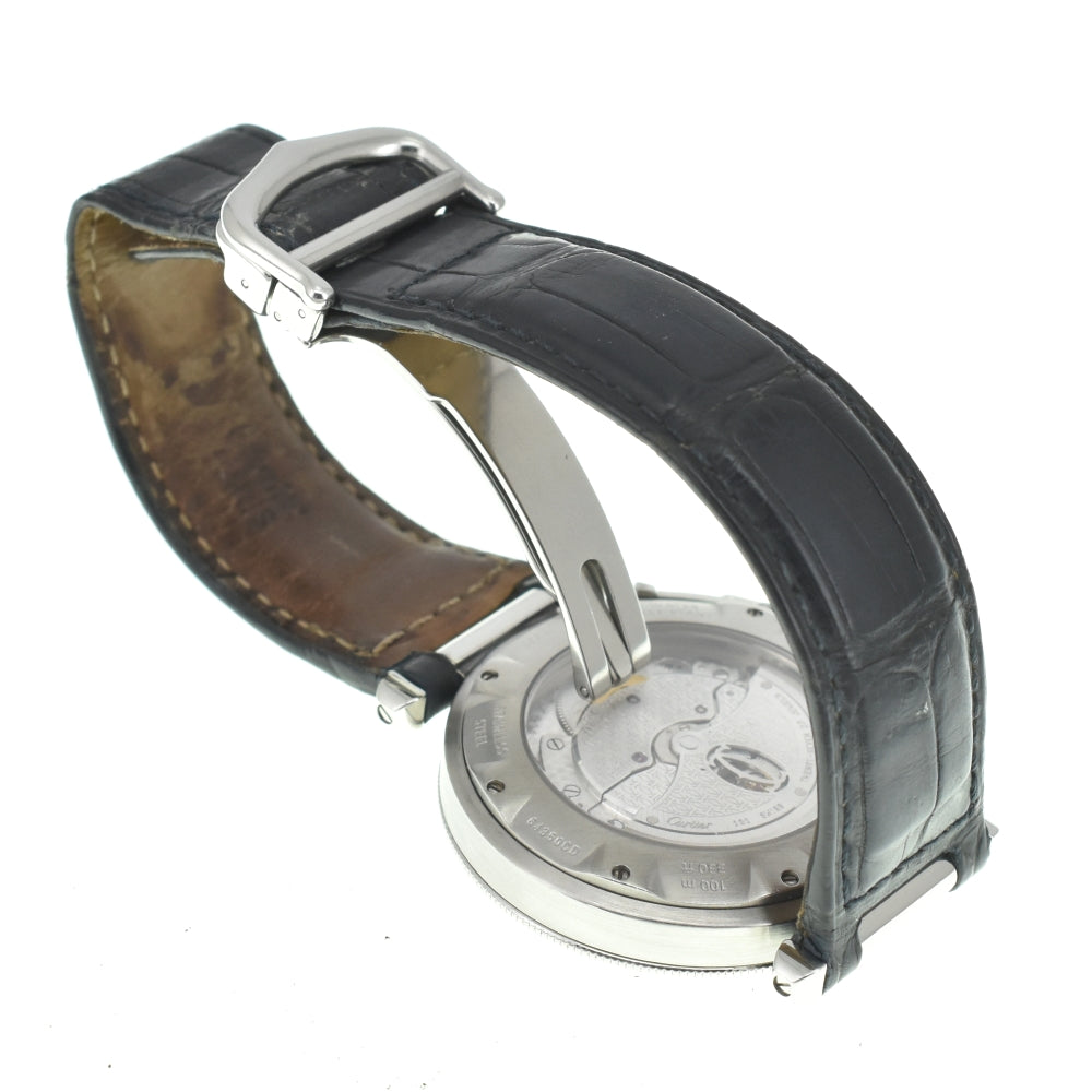 CARTIER Pasha 38 Grid W3104055 Date Silver Dial Automatic Men's
 Watch N#140534