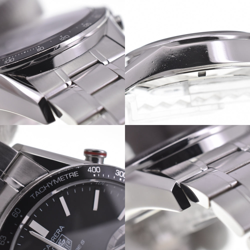 TAG HEUER Carrera Caliber S CV7A12.BA0795 Chronograph Date black Dial Quartz Men's
 Watch O#140544