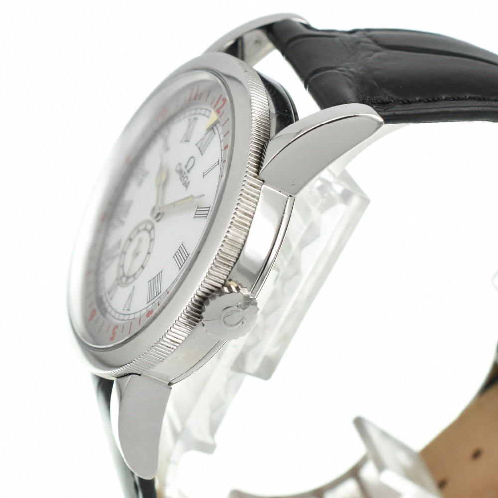 OMEGA Pilot watch 516.13.41.10.05.001 Small second White shell Dial Automatic Men's
 Watch N#140552