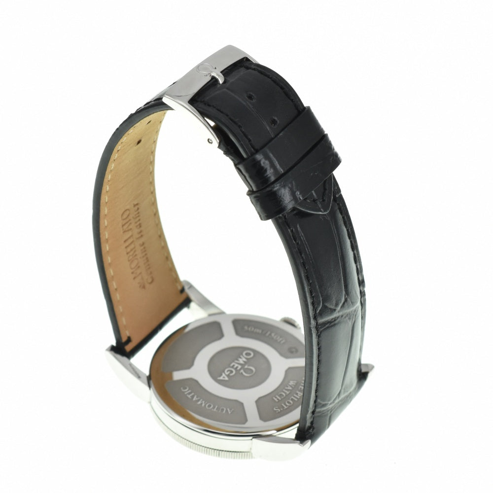 OMEGA Pilot watch 516.13.41.10.05.001 Small second White shell Dial Automatic Men's
 Watch N#140552