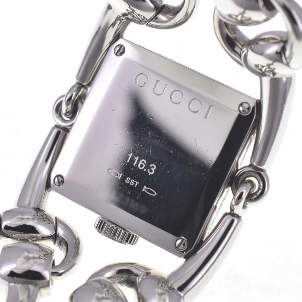 GUCCI Signoria YA116307/116.3 White shell Dial Quartz Ladies
 Watch O#140557