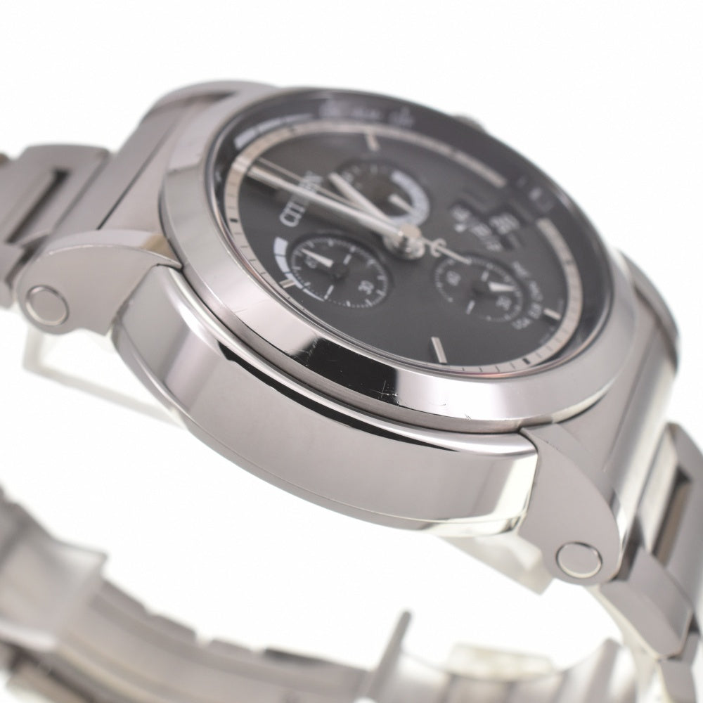 with paper CITIZEN Series Eight 804 H610-T015182 Direct Flight ECO-DRIVE black Dial Radio Sync Solar Men's
 Watch N#140559