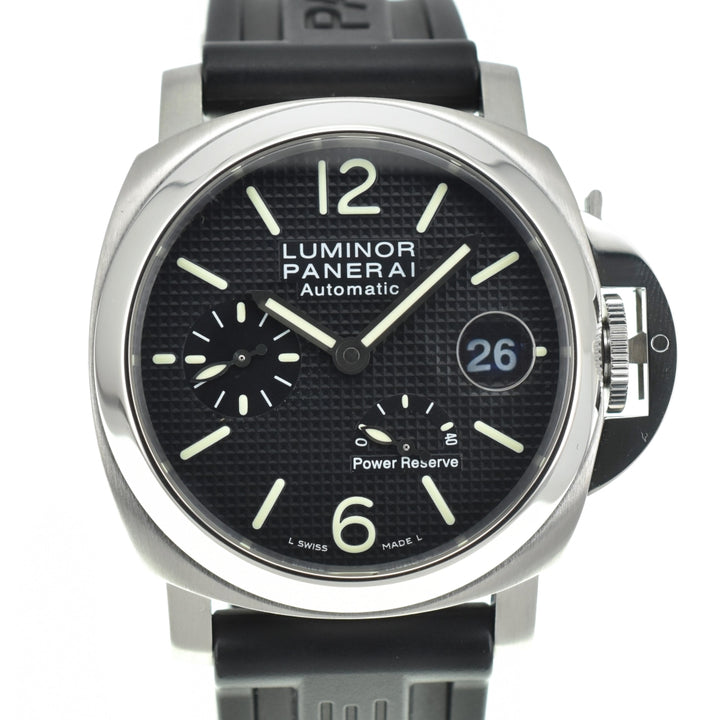 PANERAI Luminor PAM00241 Power reserve Small second date black Dial Automatic Men's
 Watch N#140571
